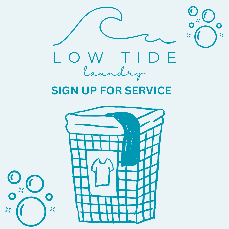 Laundry Pickup in Pawleys Island | Low Tide Laundry